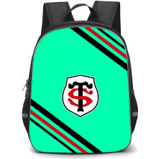 Stade Toulousain Backpack School Bag StudentPack - Large Logo With Stripe