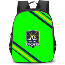Urayasu D Rock Backpack School Bag StudentPack - Large Logo With Stripe
