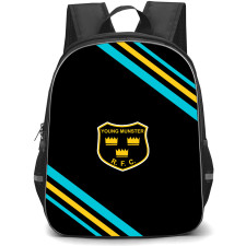Young Munster Rugby Football Club Backpack School Bag StudentPack - Young Munster Rugby Football Club Large Logo With Stripe