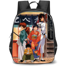 Rurouni Kenshin Backpack StudentPack - Rurouni Kenshin Characters Standing by the Store