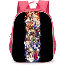 Rurouni Kenshin Backpack StudentPack - Rurouni Kenshin Characters in Flames Above