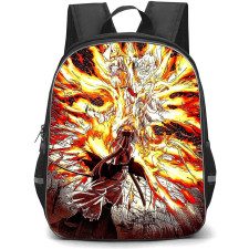 Rurouni Kenshin Kenshin Himura Backpack StudentPack - Kenshin Himura Vs Makoto Shishio Fighting Manga Art