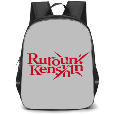 Rurouni Kenshin Backpack StudentPack - Rurouni Kenshin Logo Red Font With X