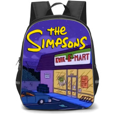 The Simpsons Backpack School Bag StudentPack - The Simpsons Kwik E Mart Series Poster
