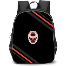 Birmingham Bulls Backpack School Bag StudentPack - Birmingham Bulls Large Logo With Stripe
