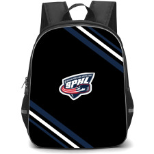 Southern Professional Hockey League Logo Backpack School Bag StudentPack - Southern Professional Hockey League Logo Large Logo With Stripe