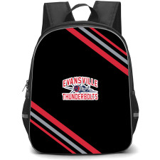 Evansville Thunderbolts Backpack School Bag StudentPack - Evansville Thunderbolts Large Logo With Stripe