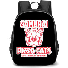 Samurai Pizza Cats Yattarou Backpack School Bag StudentPack - Samurai Pizza Cats Yattarou Avatar Sticker