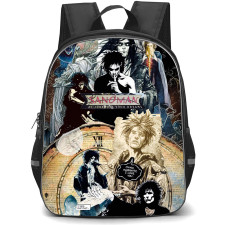 The Sandman Dream Backpack School Bag StudentPack - The Sandman Dream Retro Collage Poster