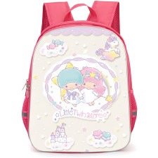 Sanrio Backpack School Bag StudentPack - Sanrio Little Twin Stars Celestial Dreams Pastel Poster