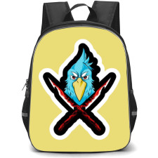 Shangri-La Frontier Sunraku Backpack StudentPack - Sunraku Head Sticker Art
