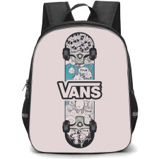 Skating Vans Case Backpack StudentPack - Vans Doodle Skateboard