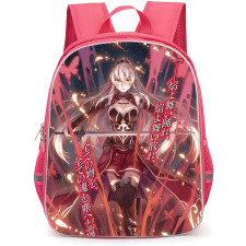 Skeleton Knight In Another World Ariane Glenys Maple Backpack School Bag StudentPack - Ariane Glenys Maple Fire Magic Anime Art Poster