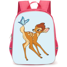 SkinnyDip Disney Backpack School Bag StudentPack - Disney x Skinnydip Disney Bambi Blue Butterfly Minimal Cute Poster