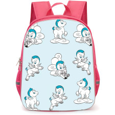 SkinnyDip Disney Backpack School Bag StudentPack - Disney x Skinnydip Pegasus Hercules Blue Cute Cloud Cartoon Poster