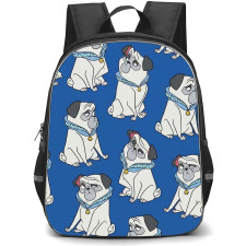 SkinnyDip Disney Backpack School Bag StudentPack - Disney x Skinnydip Pocahontas Percy Blue Cartoon Dog Pattern Art Poster