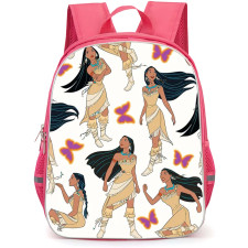 SkinnyDip Disney Princess Backpack School Bag StudentPack - Disney Princess x Skinnydip Pocahontas Butterfly Pattern Poster
