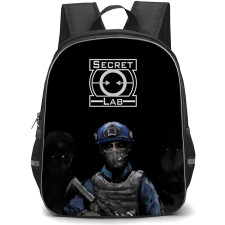 SCP Secret Laboratory Nine-Tailed Fox Guard Backpack School Bag StudentPack - Nine-Tailed Fox Guard Sketch Art Poster