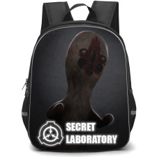 SCP Secret Laboratory Koitern Backpack School Bag StudentPack - SCP-173 Koitern Bloody Face Portrait Poster