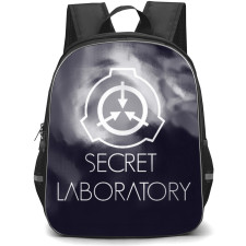 SCP Secret Laboratory Backpack School Bag StudentPack - SCP Secret Laboratory Shadow Lab Cover Art
