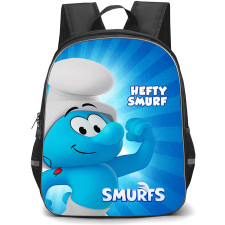 The Smurfs Hefty Smurf Backpack School Bag StudentPack - Smurfs Movie 2025 Hefty Smurf Poster