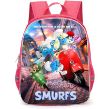 The Smurfs Backpack StudentPack - SMURFS Adventure Comes Out Of The Blue Poster