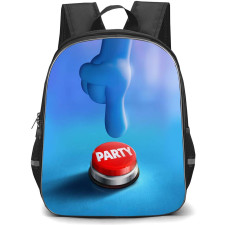The Smurfs Backpack StudentPack - SMURFS Party Button Poster