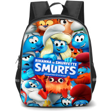 The Smurfs Backpack StudentPack - SMURFS Pitufos Collage Poster