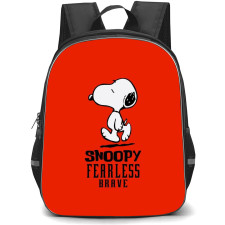 Snoopy School Backpack StudentPack - Fearless Brave