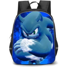 Sonic The Hedgehog Sonic The Werehog School Backpack StudentPack - Sonic The Werehog Portrait Forest Background