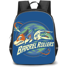Star Fox Backpack StudentPack - Barrel Rollers Logo Sticker