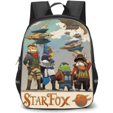 Star Fox Backpack StudentPack - Character Ship Series Poster