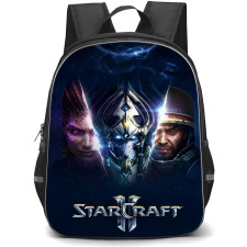 Starcraft Backpack School Bag StudentPack - Starcraft 2 Game Cover Art