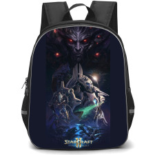 Starcraft Backpack School Bag StudentPack - Starcraft Legacy Of The Void Game Cover Art