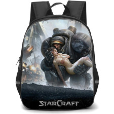 Starcraft Backpack School Bag StudentPack - Starcraft Saving A Woman Game Poster