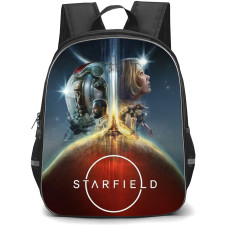 Starfield Backpack School Bag StudentPack - Starfield Game Cover Art