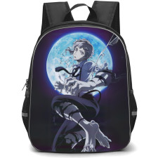 Bungo Stray Dogs Atushi Nakajima Backpack Student Pack - Atushi Nakajima Attack Portrait On Moon Background