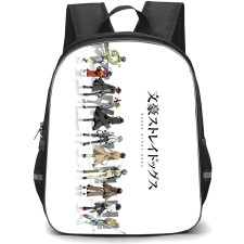 Bungo Stray Dogs Backpack Student Pack - Characters Back Portrait White Background