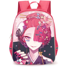 Bungo Stray Dogs Kouyou Ozaki Backpack Student Pack - Kouyou Ozaki Smirk Knife Portrait