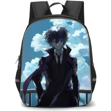 Bungo Stray Dogs Osamu Dazai Backpack Student Pack - Osamu Dazai Fierce Portrait On Sky Background