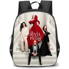 The Devil Wears Prada Backpack School Bag StudentPack - The Devil Wears Prada Characters Stairs Fierce Poster