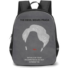 The Devil Wears Prada Miranda Priestly Backpack School Bag StudentPack - Miranda Priestly Detail Of Your Incompetence Phrase Poster