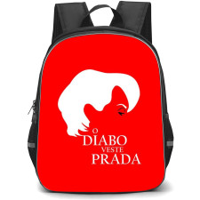 The Devil Wears Prada Miranda Priestly Backpack School Bag StudentPack - Miranda Priestly Minimalist Portuguese Style Poster