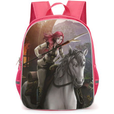 The Lord of the Rings The War of the Rohirrim Backpack School Bag StudentPack - Hera Avatar Spear Horse Illustration Art