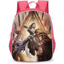The Lord of the Rings The War of the Rohirrim Backpack School Bag StudentPack - Hera Avatar War Fire Illustration Art