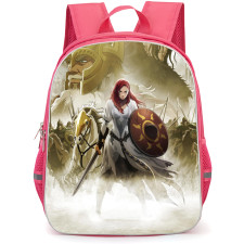 The Lord of the Rings The War of the Rohirrim Backpack School Bag StudentPack - Hera Avatar War Sword Shield Illustration Art
