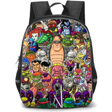 Teenage Mutant Ninja Turtles Backpack StudentPack - Teenage Mutant Ninja Turtles Face To Villains