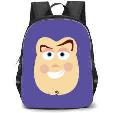 Toy Story Buzz Lightyear Backpack StudentPack - Buzz Lightyear Avatar Illustration On Purple Background
