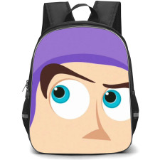 Toy Story Buzz Lightyear Backpack StudentPack - Buzz Lightyear Half Avatar Illustration Art Poster
