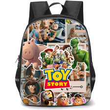 Toy Story Backpack StudentPack - Toy Story Sticker Mania Collage Poster